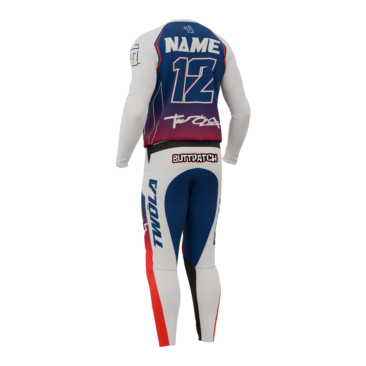 BOOST BLUE WHITE RED